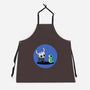 My Worm Friend-Unisex-Kitchen-Apron-nickzzarto