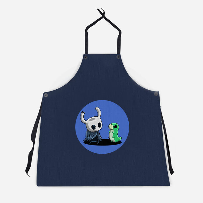 My Worm Friend-Unisex-Kitchen-Apron-nickzzarto