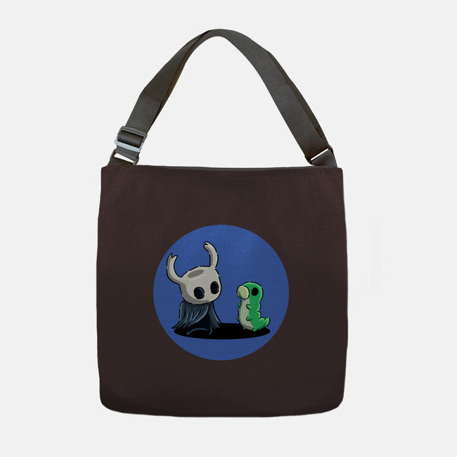 My Worm Friend-None-Adjustable Tote-Bag-nickzzarto