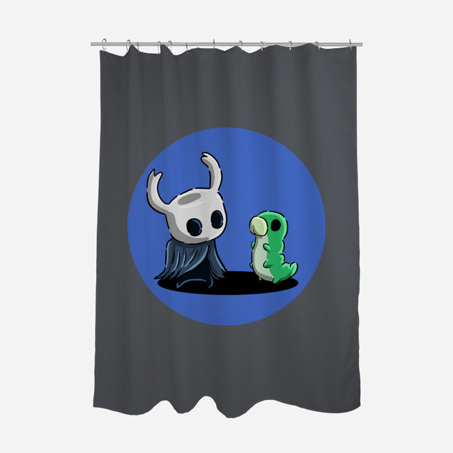 My Worm Friend-None-Polyester-Shower Curtain-nickzzarto