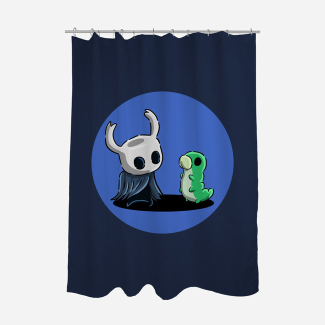 My Worm Friend-None-Polyester-Shower Curtain-nickzzarto