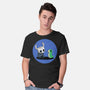 My Worm Friend-Mens-Basic-Tee-nickzzarto