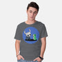 My Worm Friend-Mens-Basic-Tee-nickzzarto