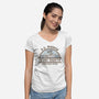 Three-Hour Tours-Womens-V-Neck-Tee-kg07