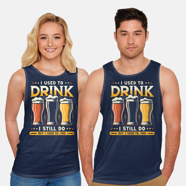 I Used To Drink-Unisex-Basic-Tank-BridgeWalker