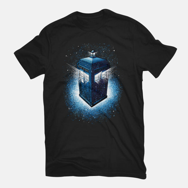 Tardis Splash-Mens-Heavyweight-Tee-Tronyx79