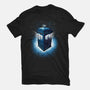 Tardis Splash-Mens-Heavyweight-Tee-Tronyx79