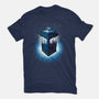 Tardis Splash-Mens-Heavyweight-Tee-Tronyx79