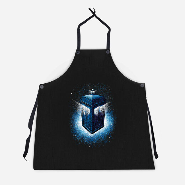 Tardis Splash-Unisex-Kitchen-Apron-Tronyx79