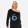 Tardis Splash-Womens-Off Shoulder-Sweatshirt-Tronyx79