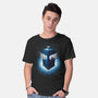 Tardis Splash-Mens-Basic-Tee-Tronyx79