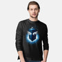 Tardis Splash-Mens-Long Sleeved-Tee-Tronyx79