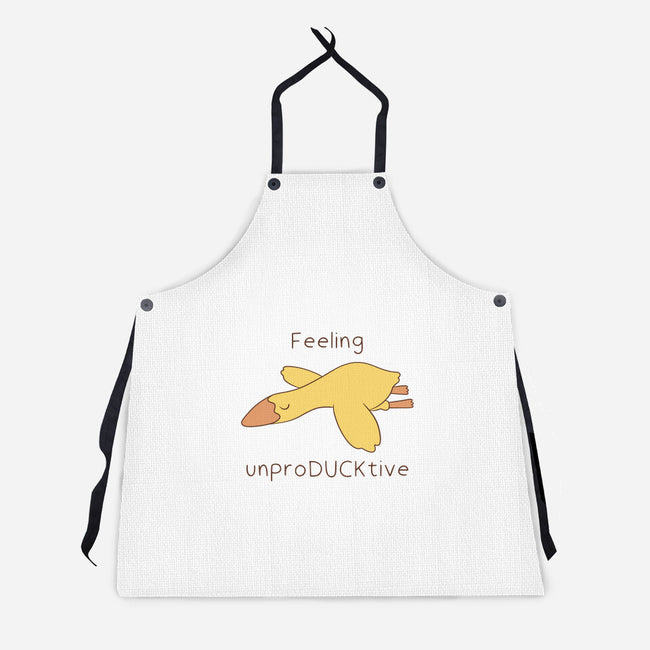 Unproducktive-Unisex-Kitchen-Apron-Claudia