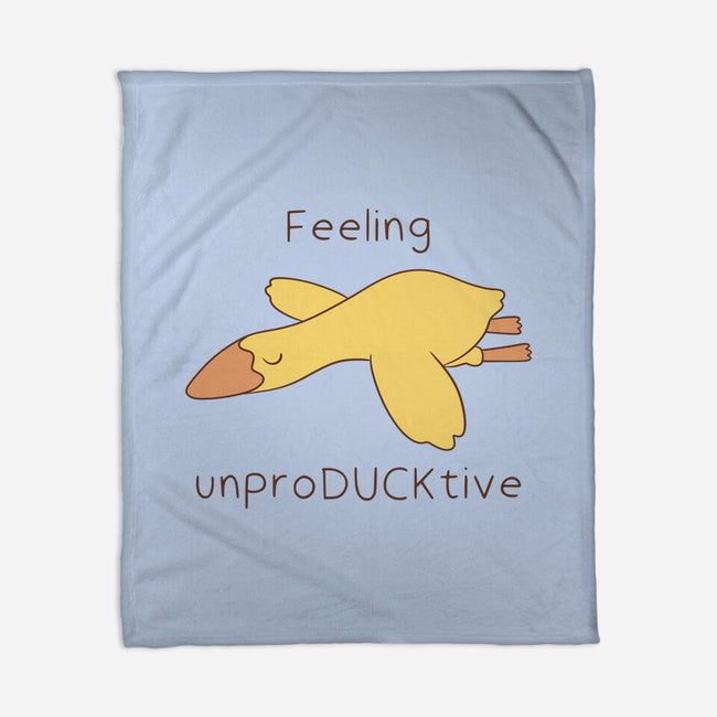 Unproducktive-None-Fleece-Blanket-Claudia