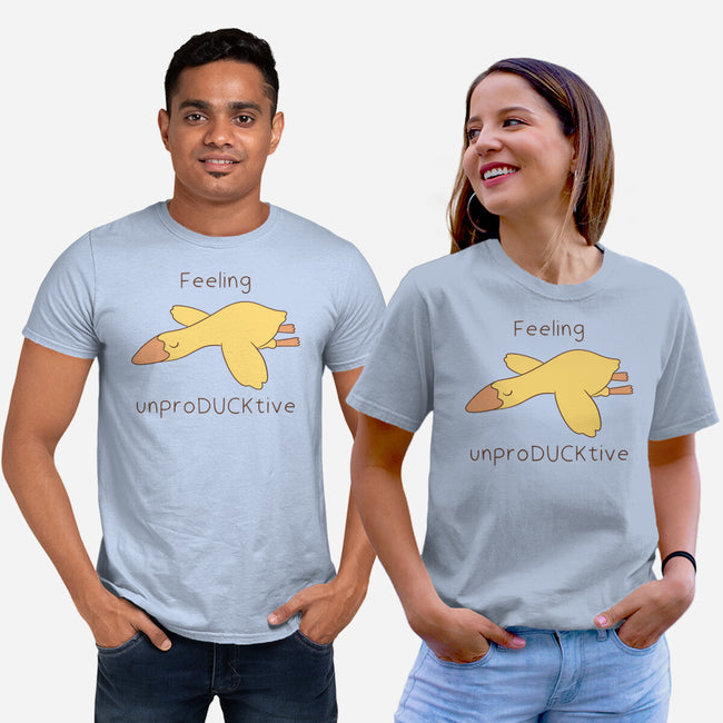 Unproducktive-Unisex-Basic-Tee-Claudia