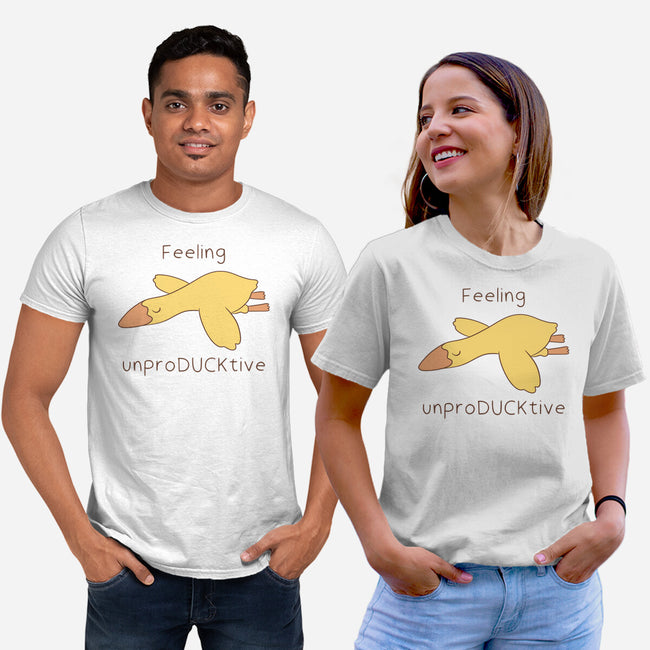 Unproducktive-Unisex-Basic-Tee-Claudia