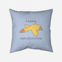 Unproducktive-None-Removable Cover-Throw Pillow-Claudia