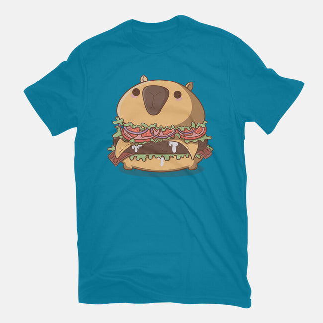 Capyburger-Womens-Fitted-Tee-Claudia