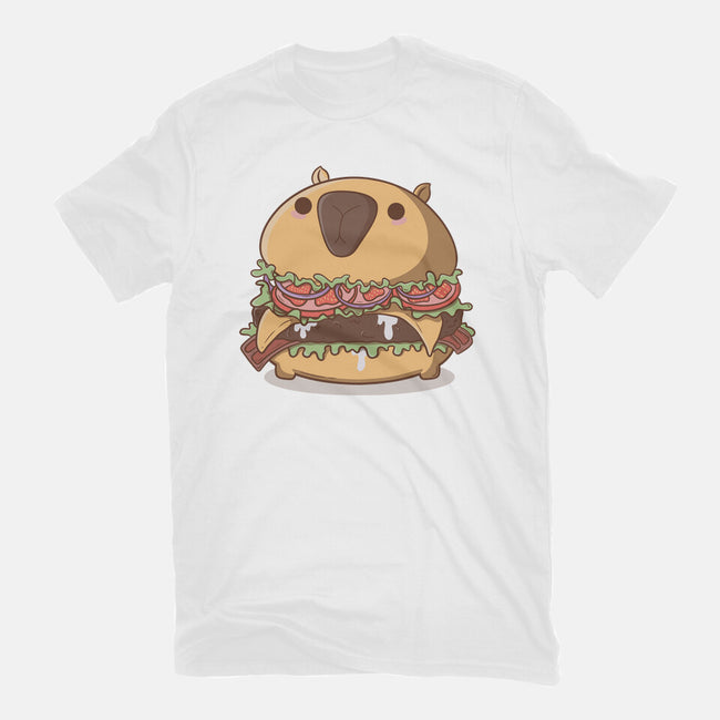 Capyburger-Womens-Fitted-Tee-Claudia