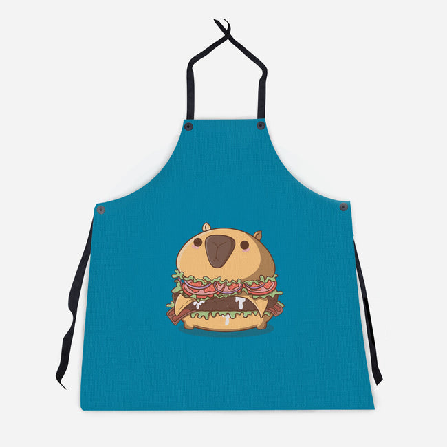 Capyburger-Unisex-Kitchen-Apron-Claudia