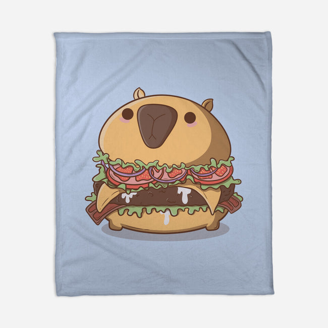 Capyburger-None-Fleece-Blanket-Claudia