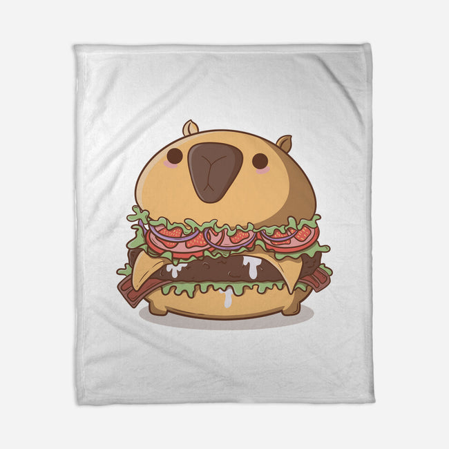 Capyburger-None-Fleece-Blanket-Claudia