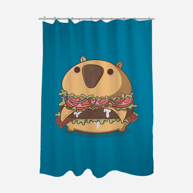 Capyburger-None-Polyester-Shower Curtain-Claudia