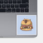 Capyburger-None-Glossy-Sticker-Claudia