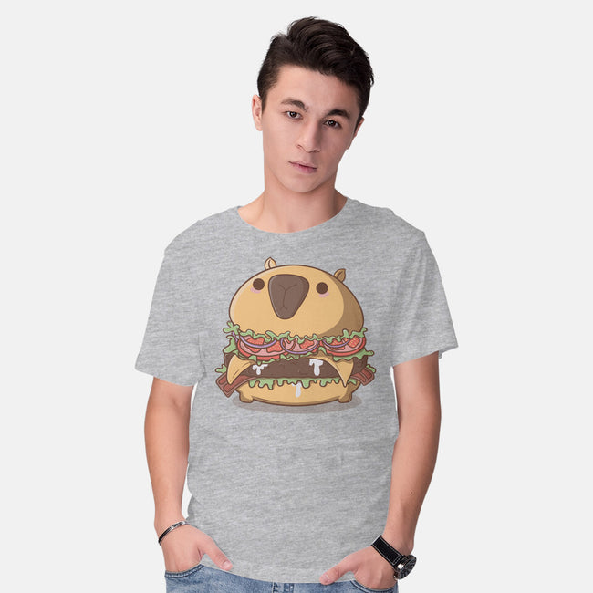 Capyburger-Mens-Basic-Tee-Claudia