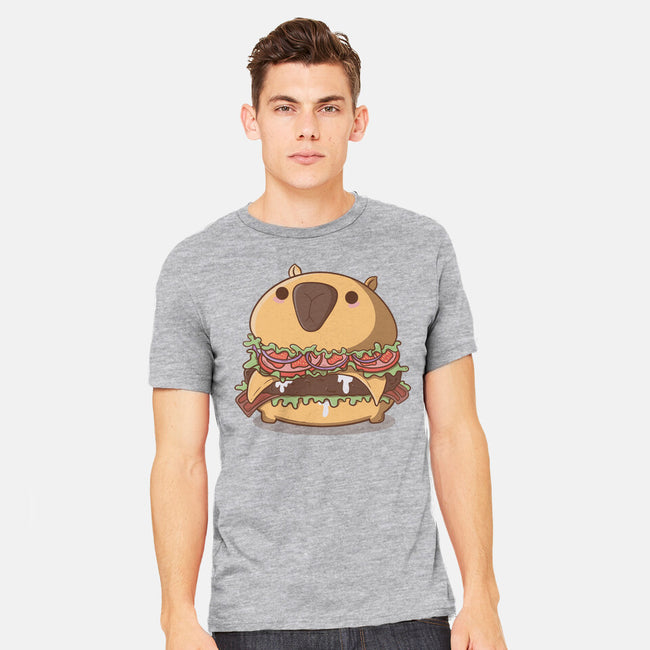 Capyburger-Mens-Heavyweight-Tee-Claudia