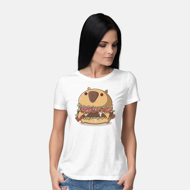 Capyburger-Womens-Basic-Tee-Claudia