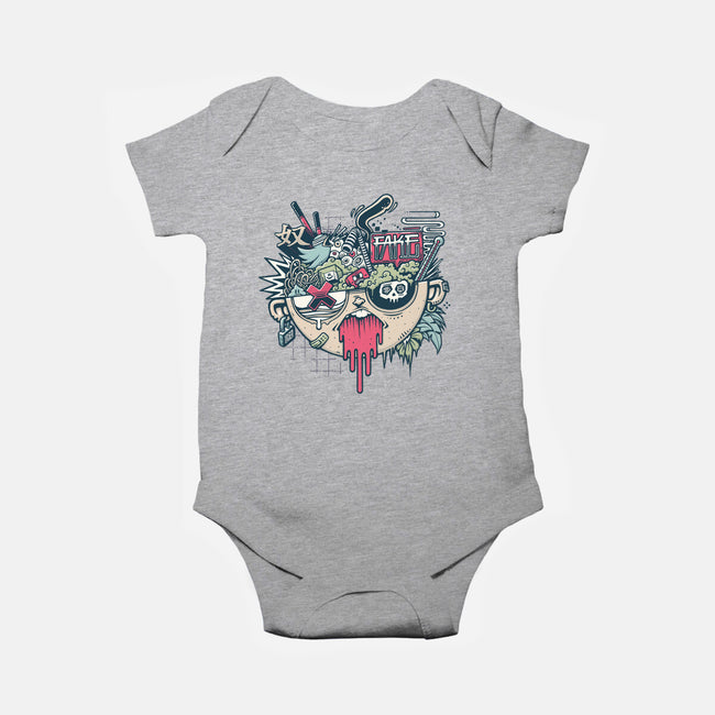 Social Media Anxiety-Baby-Basic-Onesie-StudioM6