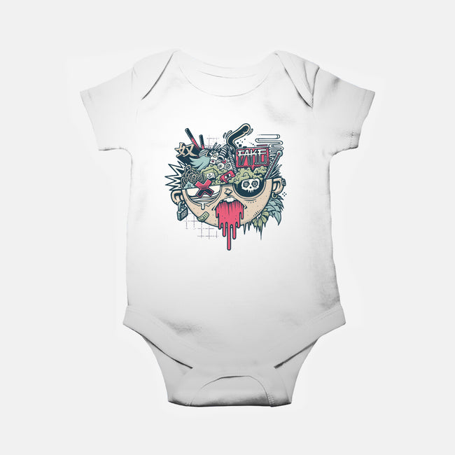 Social Media Anxiety-Baby-Basic-Onesie-StudioM6