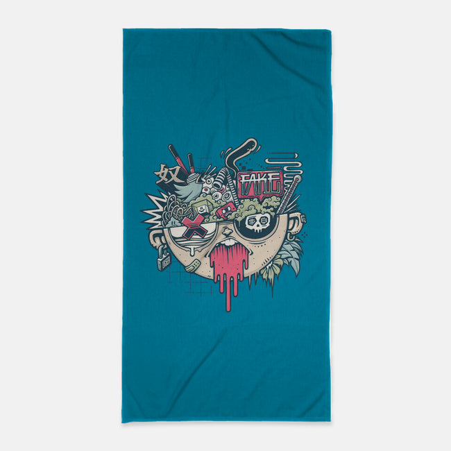 Social Media Anxiety-None-Beach-Towel-StudioM6