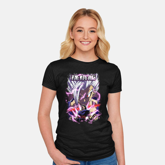 The Warrior Beast-Womens-Fitted-Tee-Diego Oliver