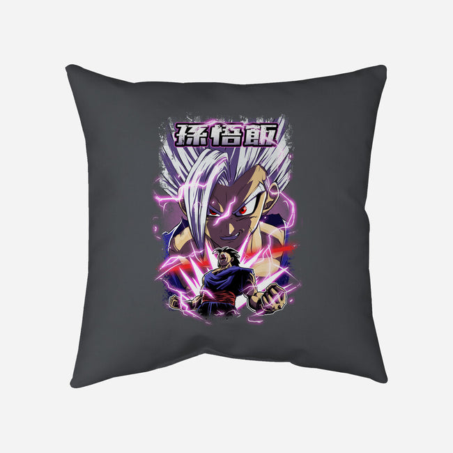 The Warrior Beast-None-Removable Cover-Throw Pillow-Diego Oliver