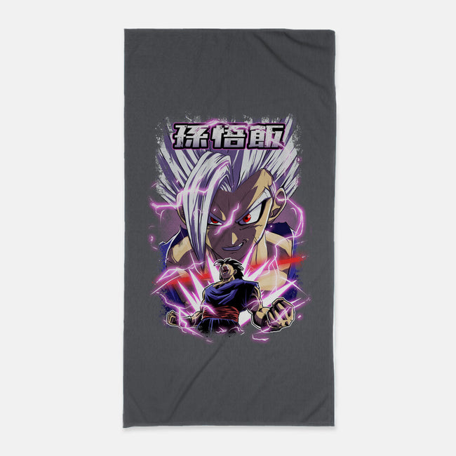 The Warrior Beast-None-Beach-Towel-Diego Oliver