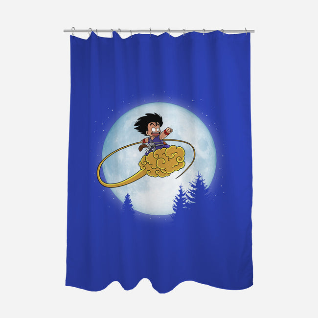 Dragon Moon-None-Polyester-Shower Curtain-Barbadifuoco