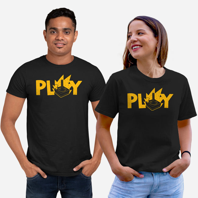 Flaming JoyStick-Unisex-Basic-Tee-Getsousa!