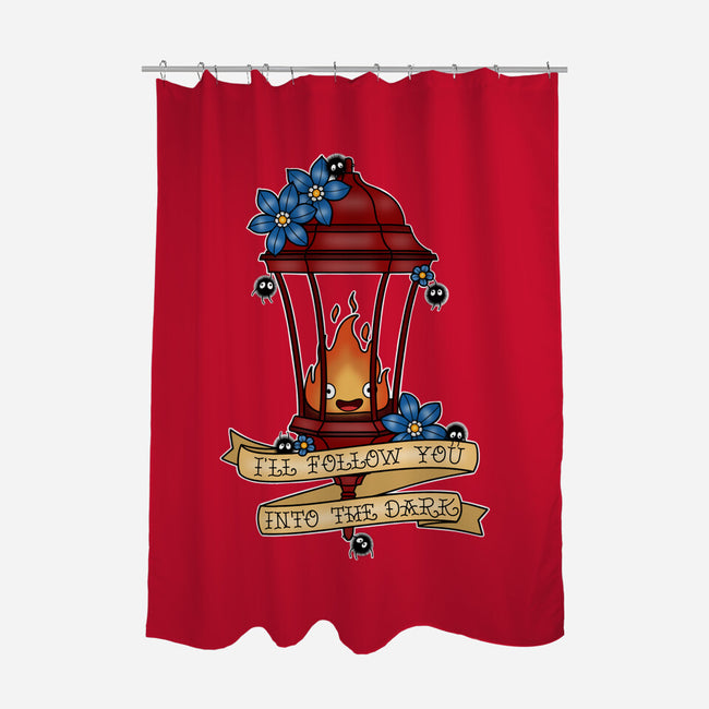 Eternal Traveling Companion-None-Polyester-Shower Curtain-Alexhefe