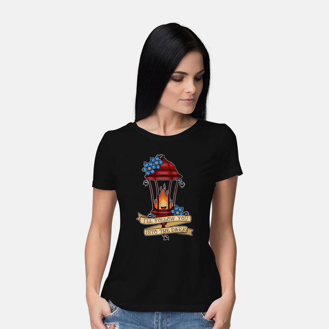 Eternal Traveling Companion-Womens-Basic-Tee-Alexhefe