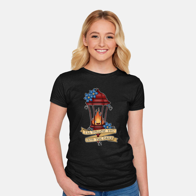 Eternal Traveling Companion-Womens-Fitted-Tee-Alexhefe