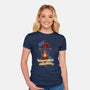 Eternal Traveling Companion-Womens-Fitted-Tee-Alexhefe