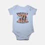 Socially Exhausted-Baby-Basic-Onesie-momma_gorilla