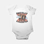 Socially Exhausted-Baby-Basic-Onesie-momma_gorilla