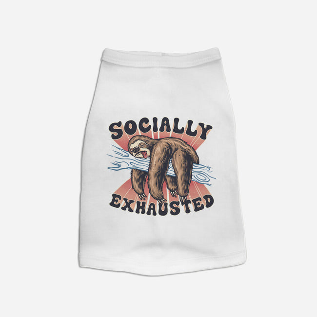 Socially Exhausted-Cat-Basic-Pet Tank-momma_gorilla