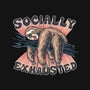 Socially Exhausted-Dog-Basic-Pet Tank-momma_gorilla