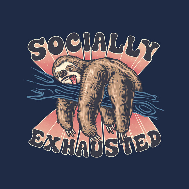 Socially Exhausted-None-Matte-Poster-momma_gorilla