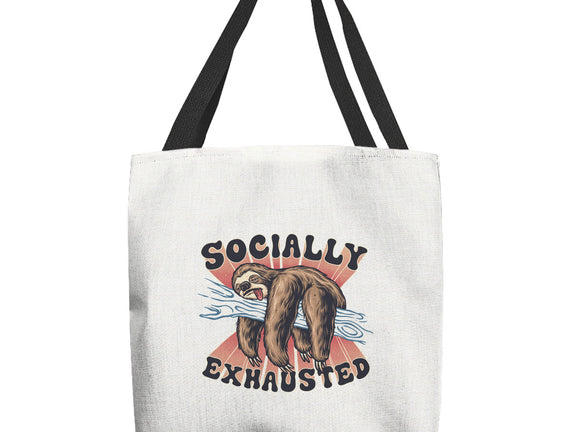 Socially Exhausted