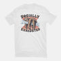 Socially Exhausted-Womens-Basic-Tee-momma_gorilla